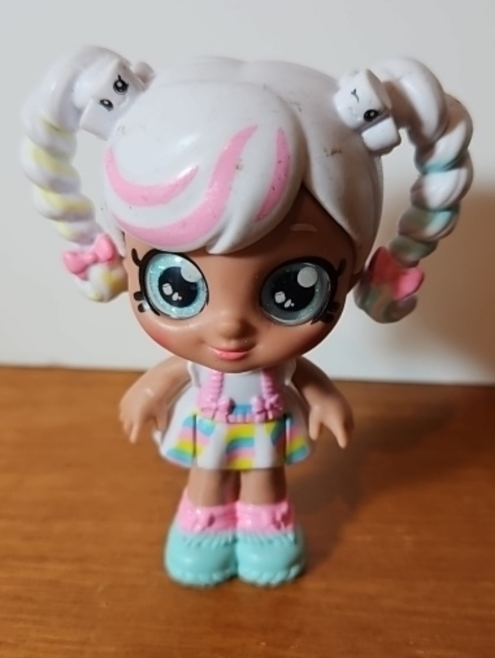 Kindi Kids Bobble Head Doll Marsha Mello Figures Large Eyes